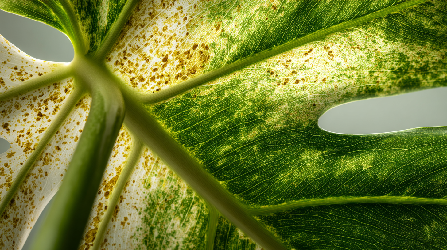 Monstera leaves showing different stages of yellowing: old bottom leaves natural aging vs new growth indicating problems